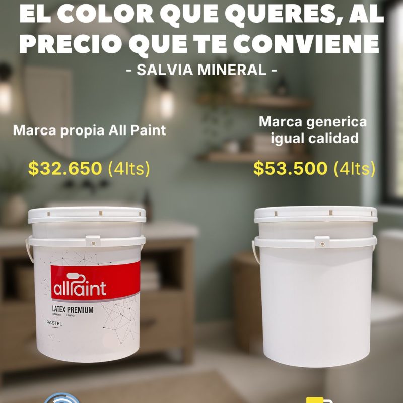 ¿Sabías que podes tener el color que queres, al precio que te conviene?